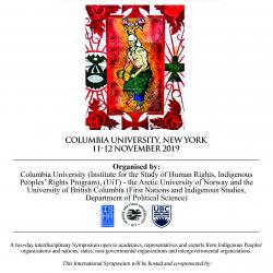 International Symposium Indigenous Peoples and Borders:  Decolonization, Contestation, Trans-border Practices